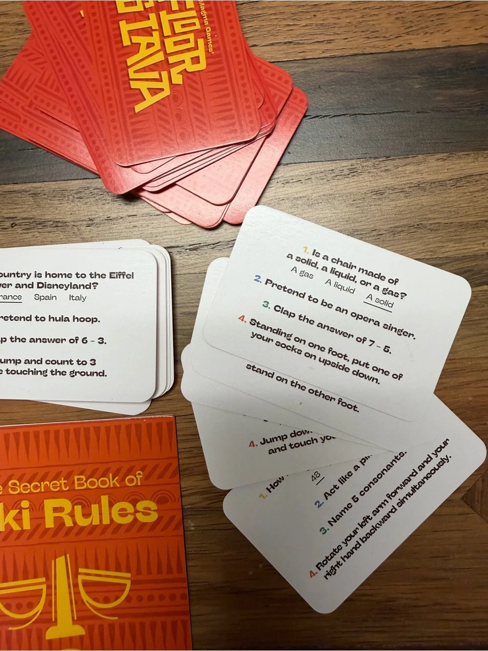 The Floor is Lava Kid and Family Interactive Game - a Game and an Activity!